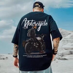 Black Graphic Men's T-Shirt